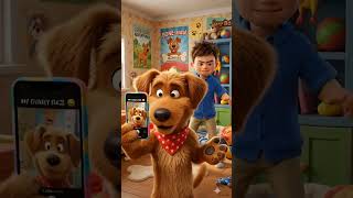 कुत्ते ने चुरा लिया फोन 😂 #fuunydog #DogSelfie #ViralShorts #ComedyVideo #CuteDog #FunnyMoments #yt