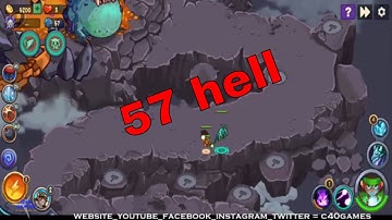 king of defense level 57 hell with local hero