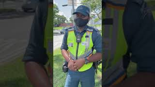 2may2021 pab delivery rider confront lta enforcement officers for double standard during enforcement