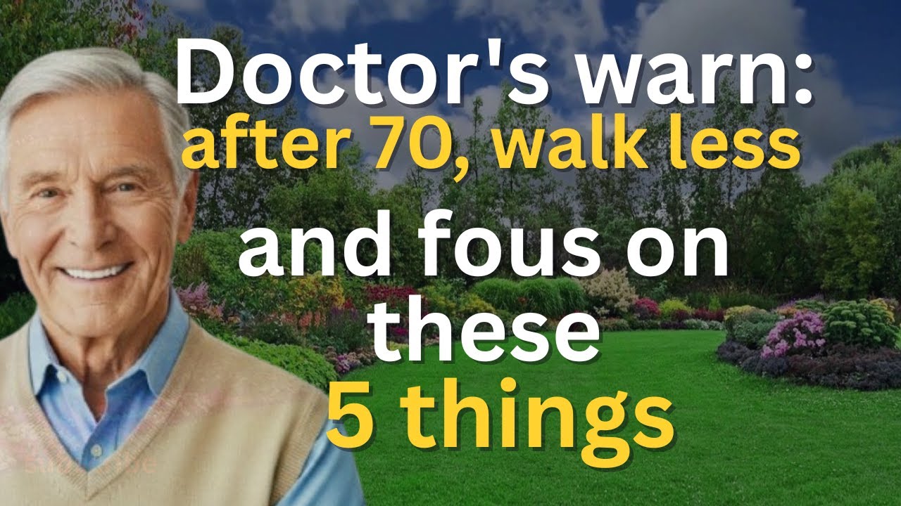 Doctor’s Warning: Why Walking Too Much After 70 Can Accelerate Aging & What to Do Instead