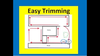 How To Mow a Lawn Professionally (String Trimming)