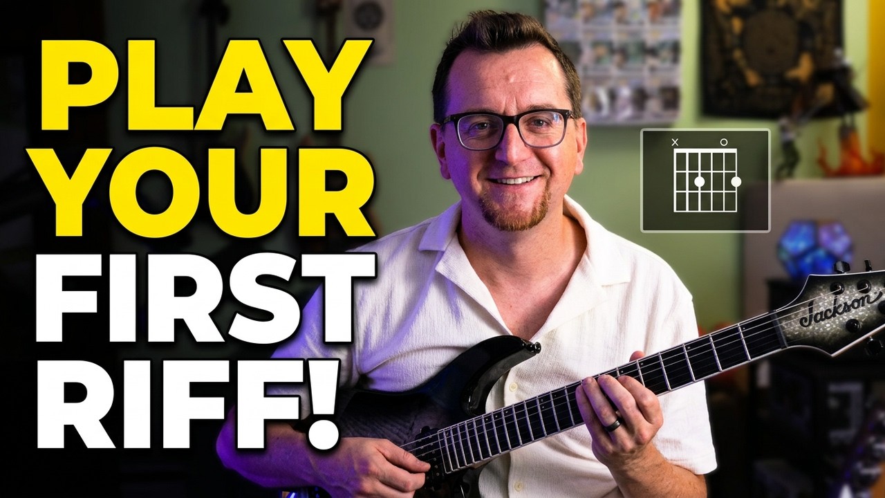 Your First Guitar Riff in 10 Minutes (No Overthinking) - YouTube