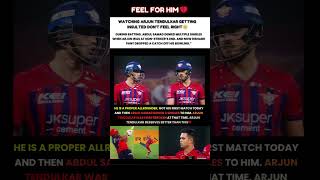 Arjun Tendulkar’s Silent Reaction Said Everything 💔👀