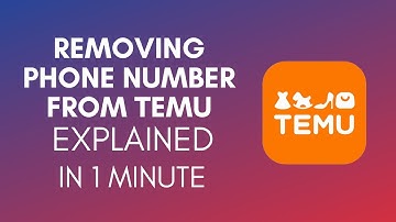 How To Remove Phone Number From Temu (2025)