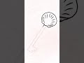 Scallop Seashell Key Drawing #shorts