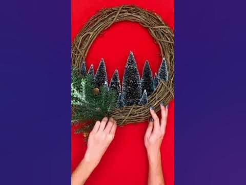 Christmas Wreath DIY – How to Make a Holiday Wreath - Kippi at Home