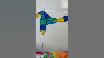 Build a Picassotiles bird.Watch full video, link in description #viral #youtube #shorts#shortsfeed