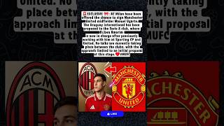 Ugarte LEAVING Man Utd? Milan Offered HUGE Deal! 🚨#shorts