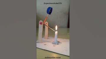 New candle extinguisher  Automatic Sencor#dcmotor#tech#experiment#shorts #system  #experimenttube