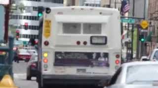 RTD orionv bus 2230 F on route 38 in downtown Denver