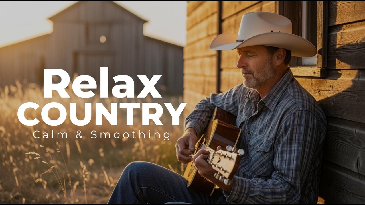 【Country Relax 1】Country Road Trip Vibes — Chill & Relaxing Country Playlist