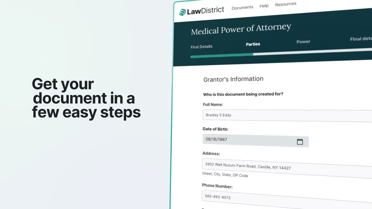 Free Power of Attorney Form