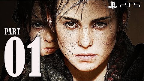 A PLAGUE TALE REQUIEM PS5 PART 1 FULL Gameplay Walkthrough【4K UHD】