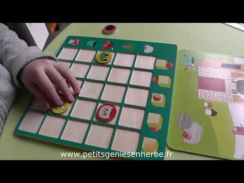 Topologix de DJECO chez Didacto avec Joseph, 3 ans.