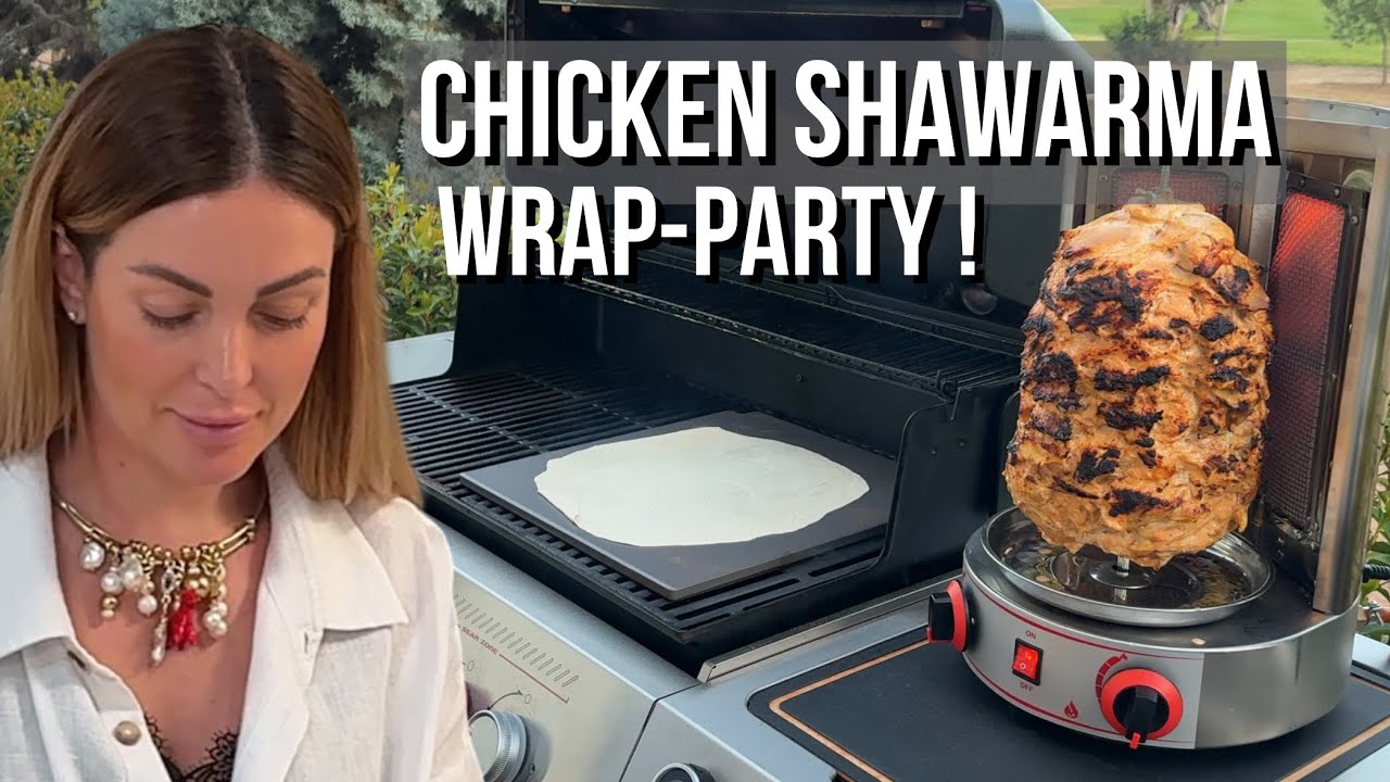 WRAP-PARTY | Chicken shawarma wrap🌯❤️‍🔥