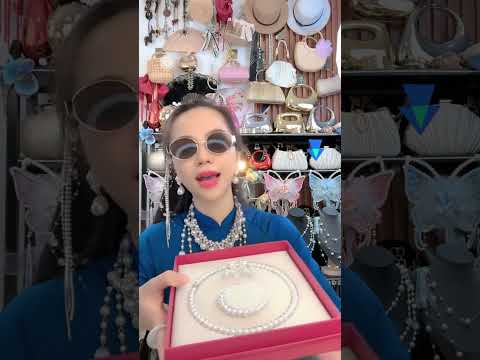 Mê Áo Dài - Set 3 Chi Tiết Trang Sức Ngọc Trai Dành Cho Áo Dài