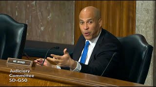 Sen. Cory Booker speaks about Five Years of the First Step Act in Senate Judiciary Committee Hearing