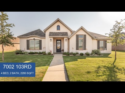 7002 103rd St, Lubbock, TX home video tour