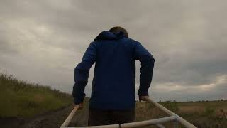 Man Finds A Stretch Of Asphalt In The Middle Of Nowhere