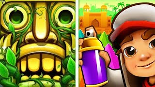 Temple Run 2 ) game 🎮 video ( Subway Surfers) screenshot 5