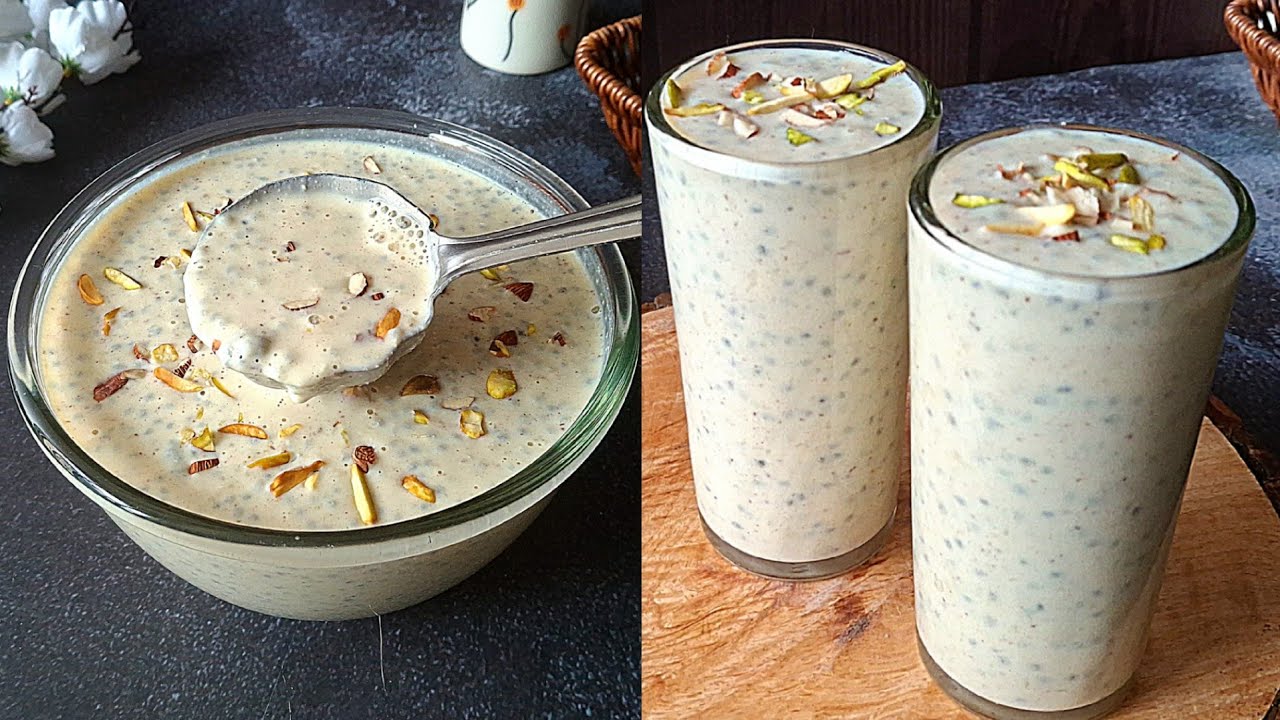 Ramadan Special Drink Recipe | Creamy Healthy Drink For Iftar | Summer Special Drinks Recipe