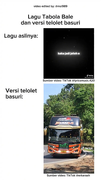 LAGU TABOLA BALE DAN VERSI TELOLET BASURI 12 NOT #telolet #basuri #shorts