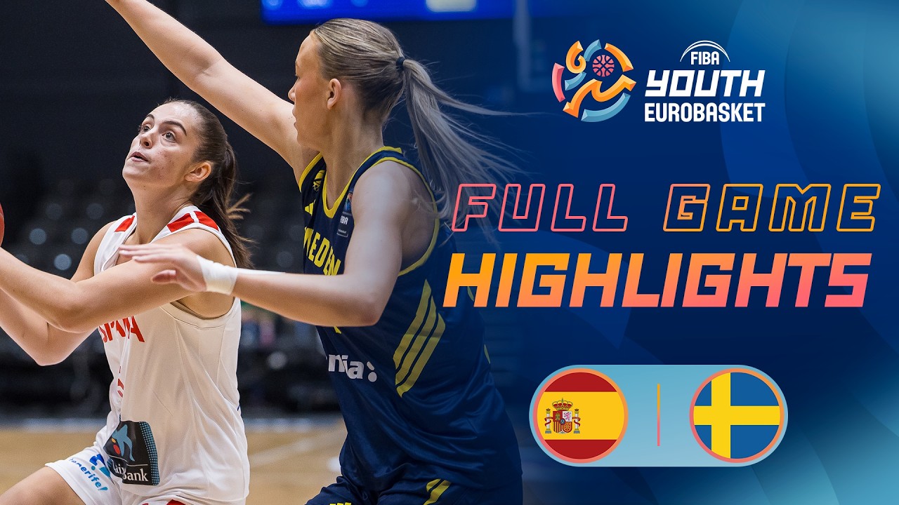 Round of 16: Spain ๐ช๐ธ vs Sweden ๐ธ๐ช | Highlights | FIBA U20 Women's EuroBasket 2026