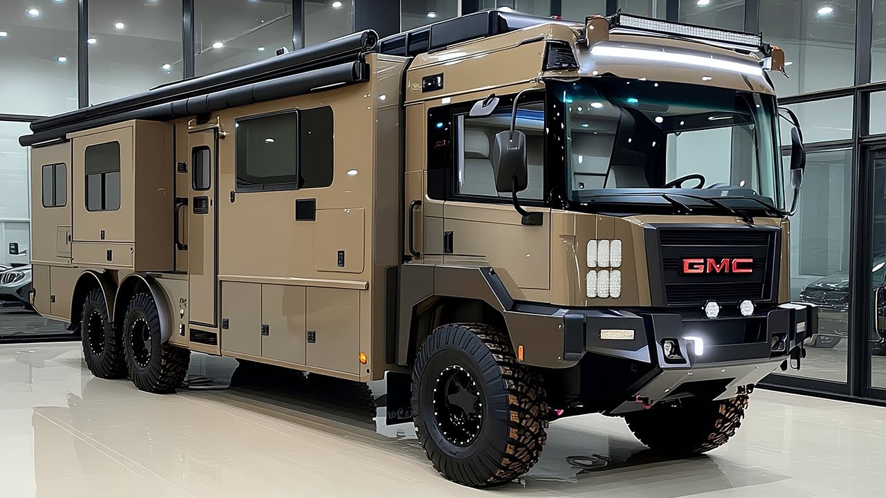 2026 GMC 6×6 Armored Camper — The Most Extreme Armored Camper Ever Built!