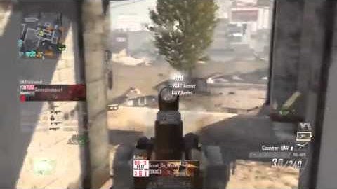 Triple Nuclear Solo in Domination on Overflow!  Black Ops 2 Triple Nuclear Gameplay