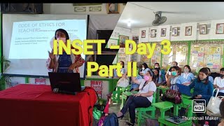 INSET - Day 3 Part 2 at Paddaya ES & Zimay ES with the PSDS