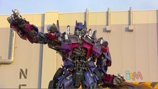 Full Transformers: The Ride 3D queue and ride POV at Universal Orlando