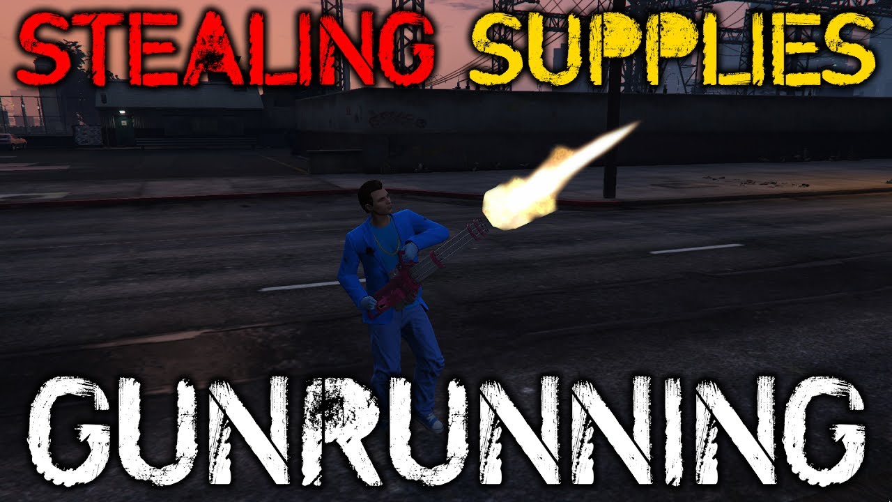 STEALING SUPPLIES FOR THE BUNKER GTA 5 Gunrunning DLC YouTube