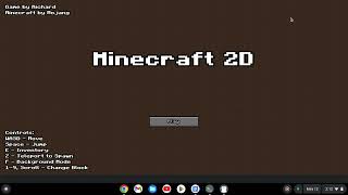 How to install Minecraft 2D on a Chromebook