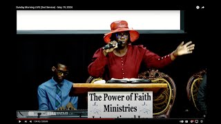 The Anointing | Min. Sandra Facey | Sunday Morning LIVE (2nd Service) | May 19, 2024