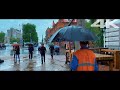 Rain Walk Khabarovsk, Russia | 4K  | ASMR | June 2021 Part 2