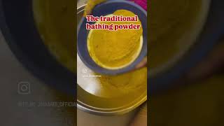 The traditional bathing powder ❤️#baby2 #ytshorts #shortvideo #shortfeed#explore#newbornessentials