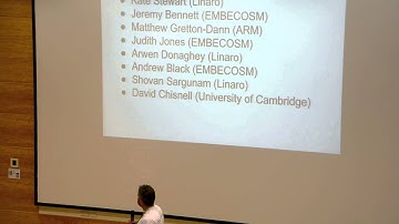 GNU Tools Cauldron 2014 - Introduction