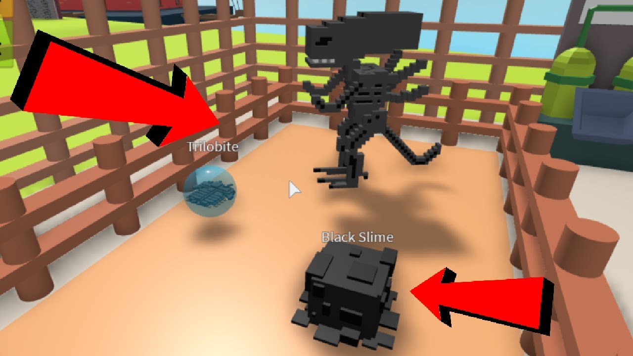 How To Get The Trilobite Xenomorph And Black Slime In Creature Tycoon Youtube - roblox creatures tycoon zones