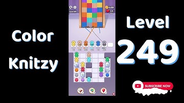Color Knitzy Level 249 Walkthrough | Step-by-Step Guide 🧠 | Go Answer