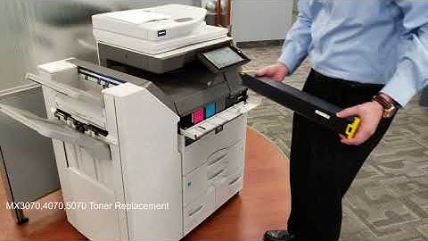 MX3070,4070,5070 Toner Replacement