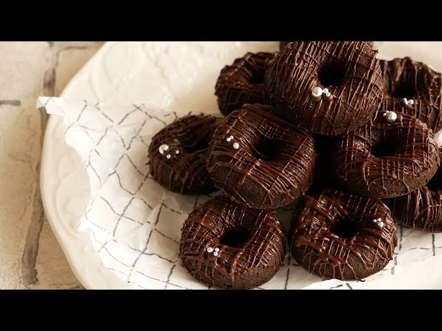 簡単!チョコドーナツ♡Easy!Chocolate donuts