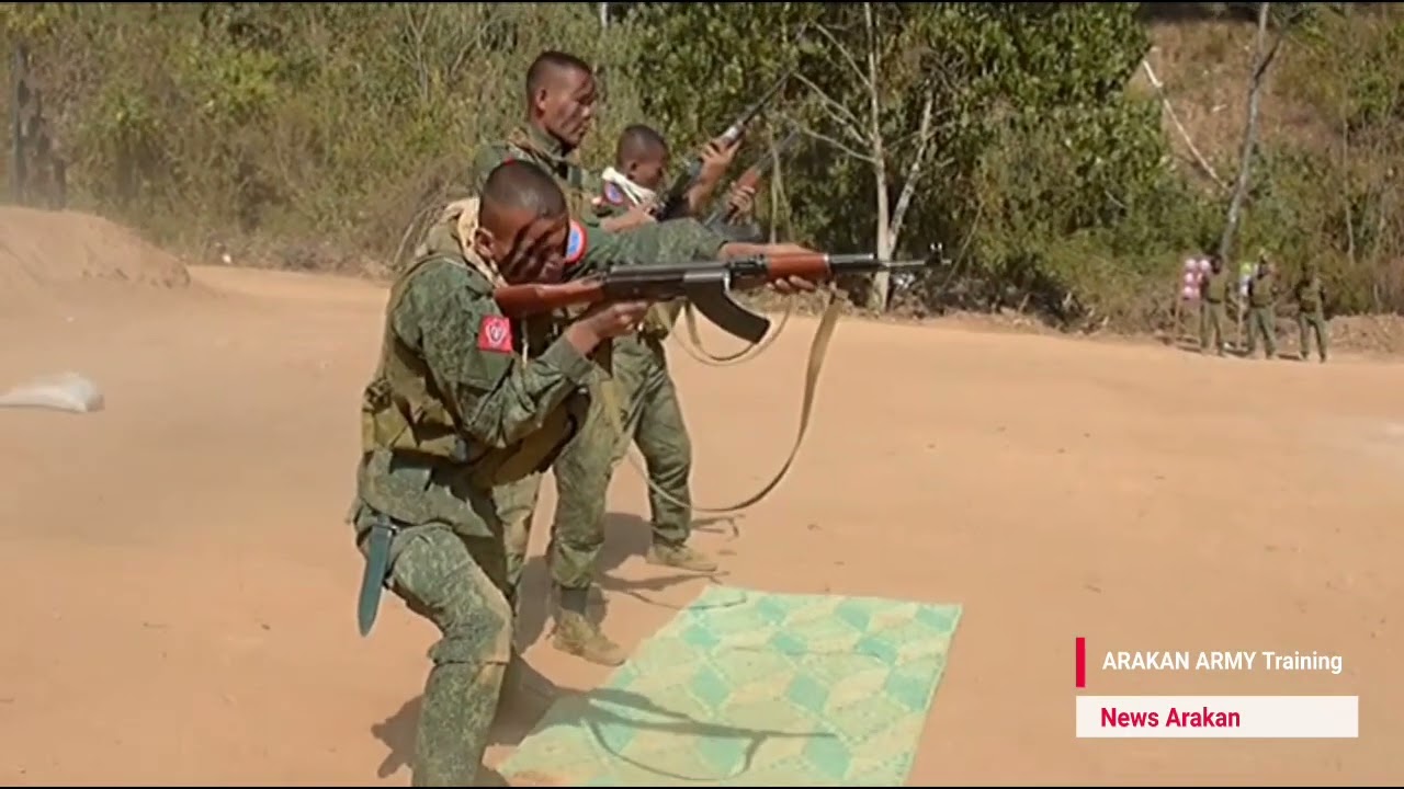 Arakan Army  AA Training  | AA Soldiers 