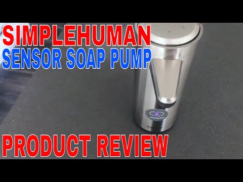 ✅-how-to-use-simplehuman-8-ounce-sensor-soap-pump-review
