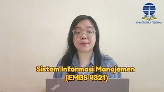 Video Perkenalan Tutor UT Sistem Informasi Manajemen (EMBS4321) Tahun 2026/2027