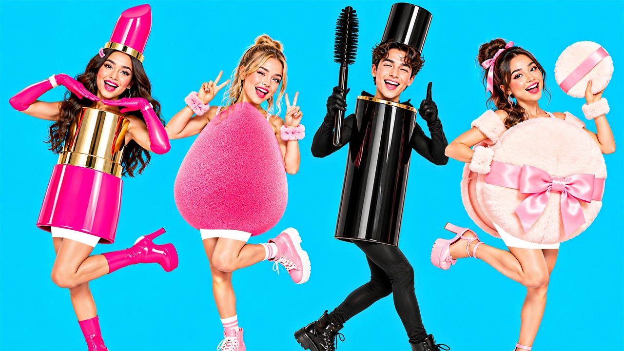 Makeup Comes Alive! 💄 Funny Makeup Tools & Beauty Challenge