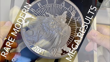 Rare British Modern Coins and Mega Results combined.. what could be better?