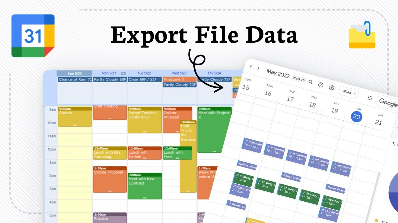 Как экспортировать Google Календарь (сохраненные события)