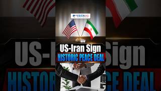 US-Iran Sign Historic Peace Deal | 14-Point MOU Takes Effect