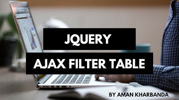 Jquery Ajax Filter Table [ Updated ]