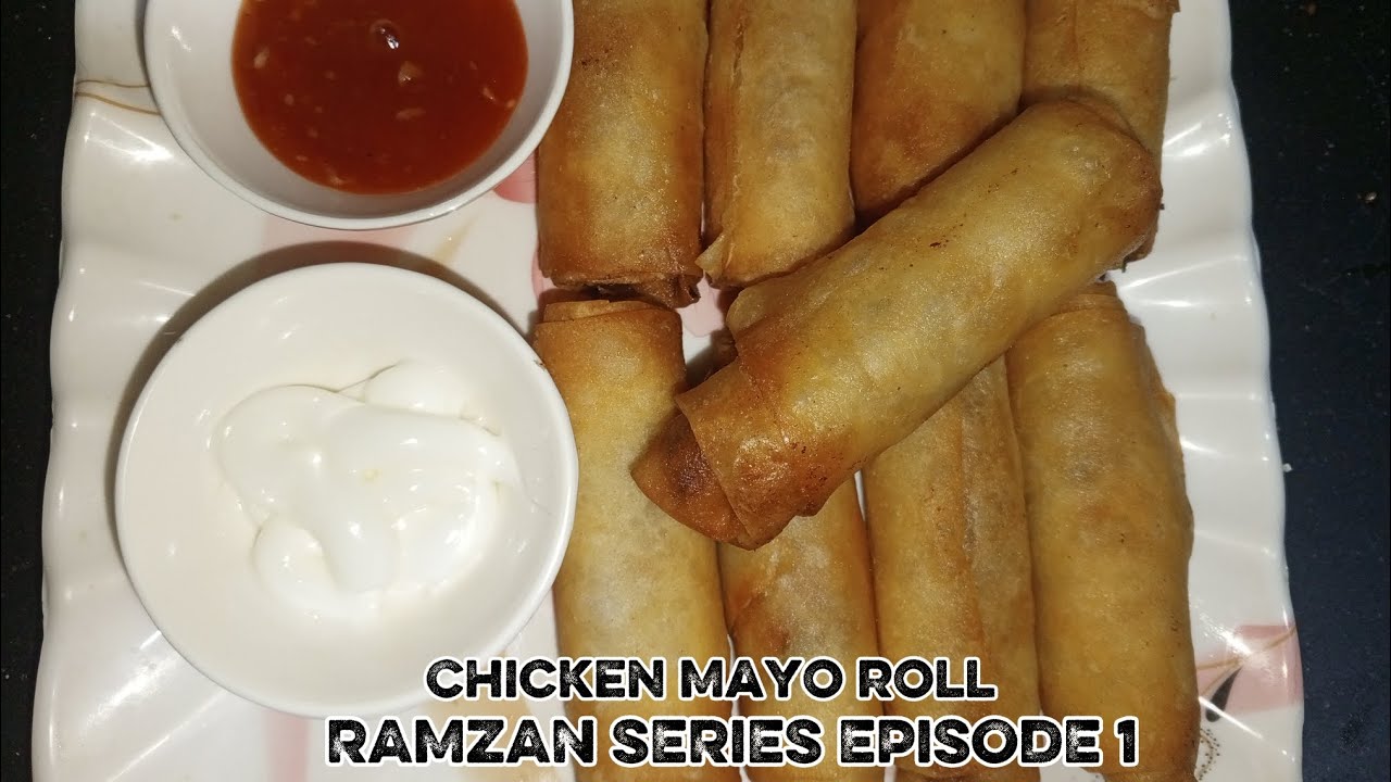 Ramzan Special Chicken Mayo roll Recipe 😋 Ramzan series|Episode 1| Mayo roll| tasty |Subscribe